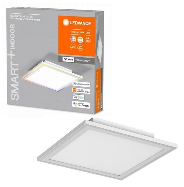 Ledvance- LED RGBW Stmievateľné stropné svietidlo SMART+ PLANON LED/18W/230V Wi-Fi