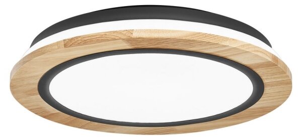 Ledvance - LED Stmievateľné stropné svietidlo SMART+ ORBIS WOOD LED/24W/230V Wi-Fi