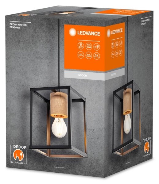 Ledvance - Luster na lanku DECOR NAIROBI 1xE27/15W/230V