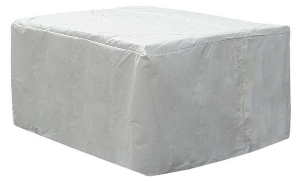 Ochranná plachta na záhradný nábytok sivá PVC polyester 320 x 120 x 90 cm kryt proti dažďu