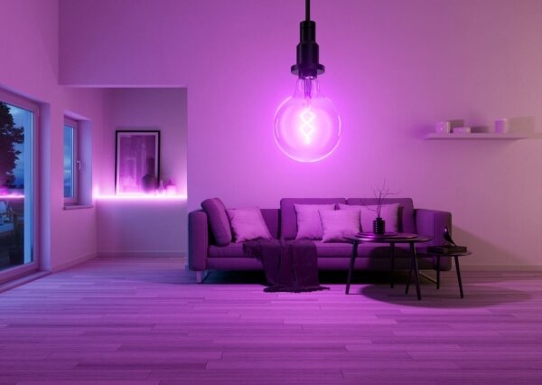 LED RGBW Stmievateľná žiarovka SMART+ E27/4,8W/230V 2700-6500K Wi-Fi - Ledvance