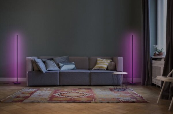 Ledvance - LED RGBW Stmievateľná stojacia lampa SMART+ FLOOR LED/14W/230V Wi-Fi+DO