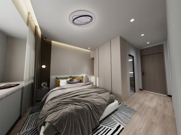 LED Stmievateľné stropné svietidlo LED/90W/230V 3000-6500K + diaľkové ovládanie
