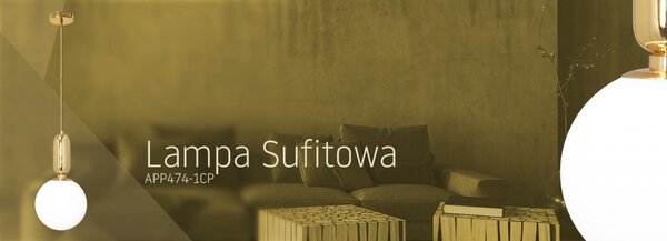 TooLight Stropné svietidlo LUXO zlaté