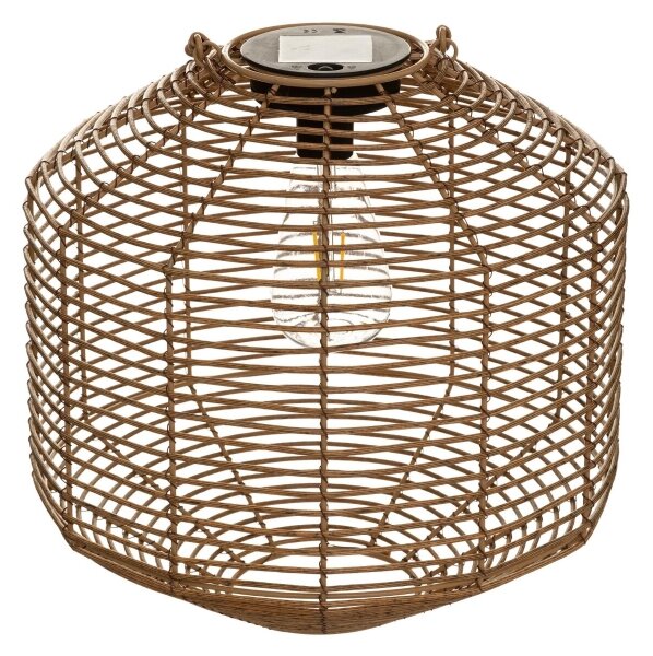 Atmosphera - LED Solárna lampa CUBA LED/1,2V 800 mAh IP44 ratan
