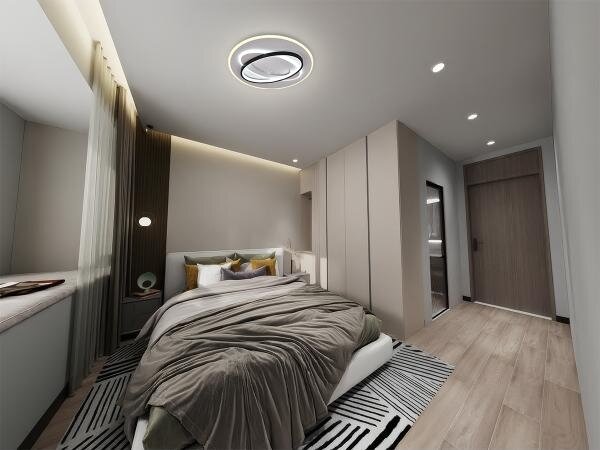 LED Stmievateľné stropné svietidlo LED/90W/230V 3000-6500K + diaľkové ovládanie