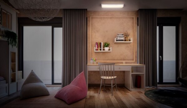 Ledvance - LED Stmievateľné stropné svietidlo OFFICE LINE LED/20W/230V 60 cm + DO