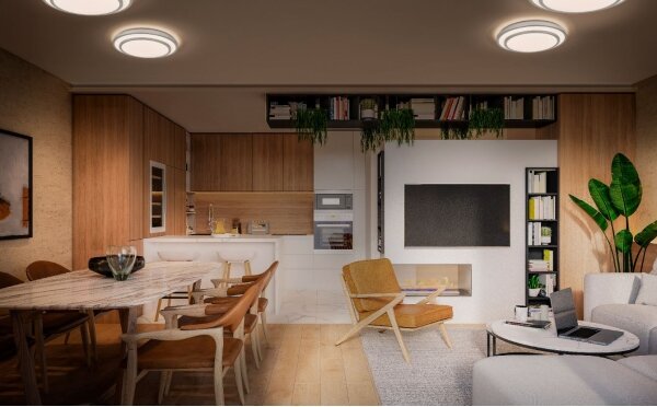 Ledvance - LED Stropné svietidlo ORBIS BERLIN LED/16W/230V strieborná