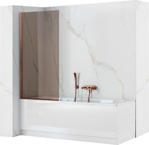 Vaňová zástena REA Elegant 80 Brush copper