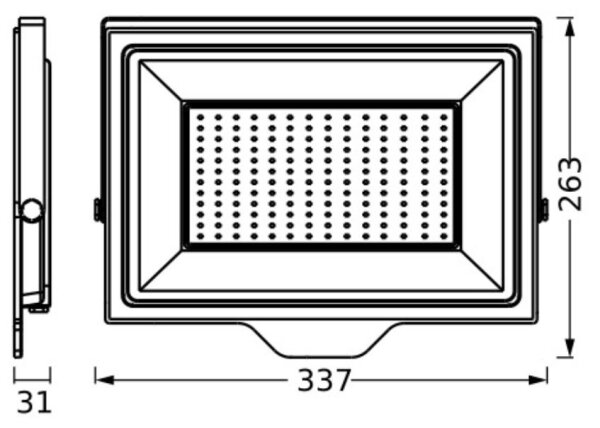 Ledvance - LED Vonkajší reflektor FLOODLIGHT ESSENTIAL LED/150W/230V IP65