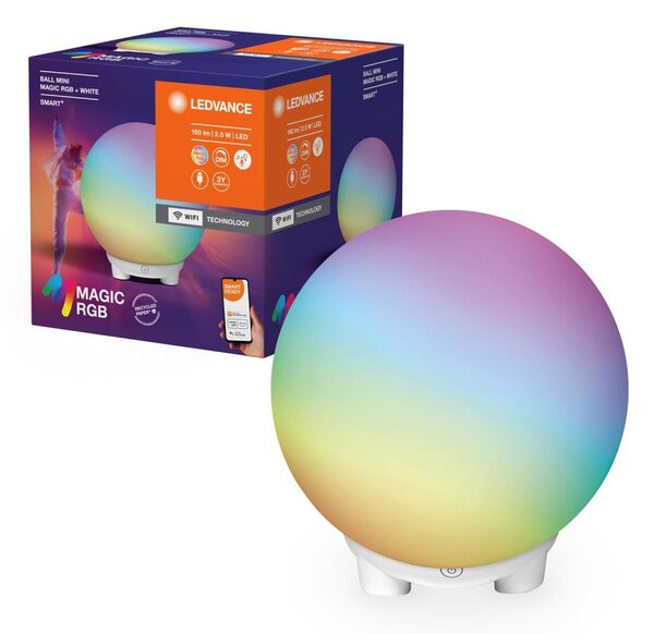 Ledvance - LED RGBW stmievateľná stolná lampa SMART+ MAGIC LED/2,5W/5V Wi-Fi
