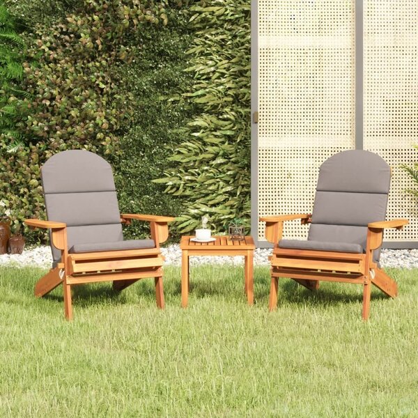 Maison Exclusive - 3-dielna záhradná sedacia súprava Adirondack akáciový masív