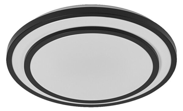Ledvance - LED Stropné svietidlo ORBIS BERLIN LED/24W/230V čierna