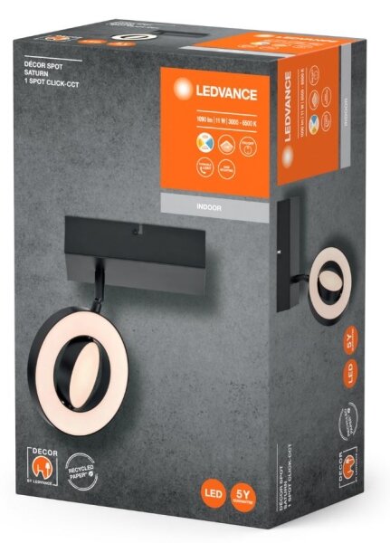Ledvance -LED Nástenné bodové svietidlo DECOR SATURN LED/11W/230V 3000/4200/6500K