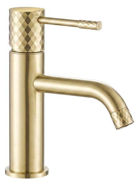 Rea Lungo Diamond, umývadlová batéria h-190, zlatá matná, REA-B9843