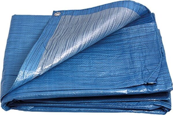Plachta zakrývacia 2x3m 70g STANDARD modrostrieborná