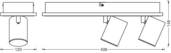 Ledvance - LED Bodové svietidlo DECOR MARS LED/29W/230V