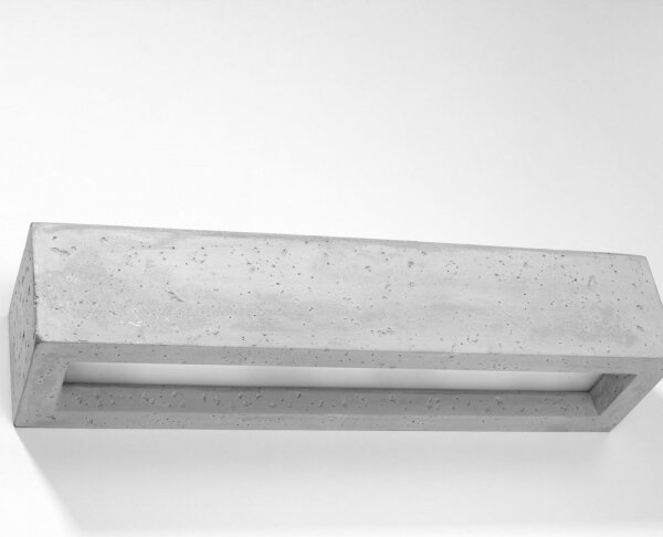 Sollux SL.0993 - Nástenné svietidlo VEGA 2xE27/60W/230V 50 cm betón