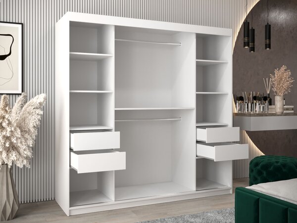 Šatníková skriňa Rubino Y2 200x200x62 - kašmír
