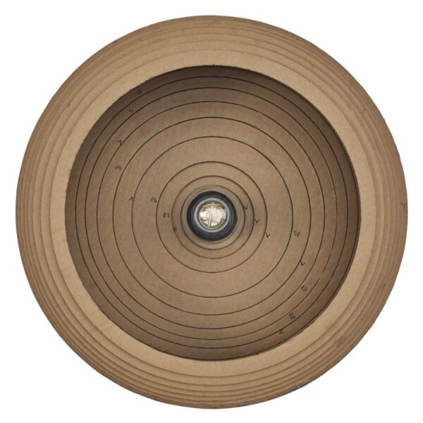 Ledvance - Stropné svietidlo DECOR CARDBOARD 1xE27/15W/230V pr. 40 cm