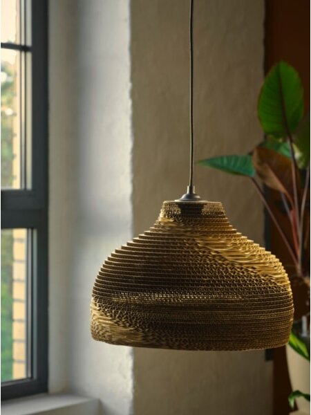 Ledvance - Luster na lanku DECOR CARDBOARD 1xE27/15W/230V pr. 36 cm