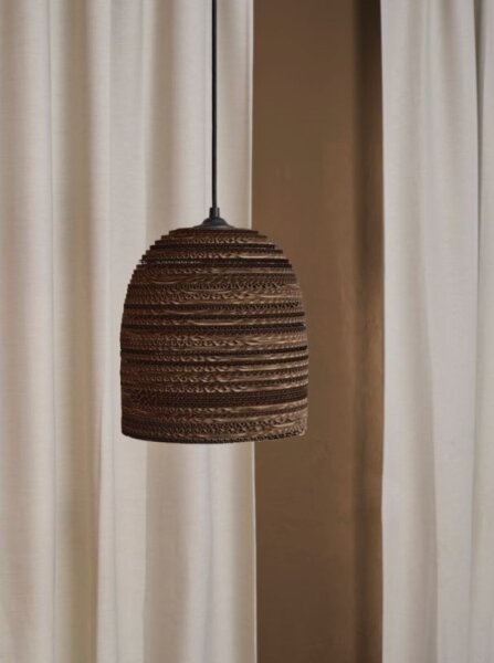 Ledvance - Luster na lanku DECOR CARDBOARD 1xE27/15W/230V pr. 25 cm
