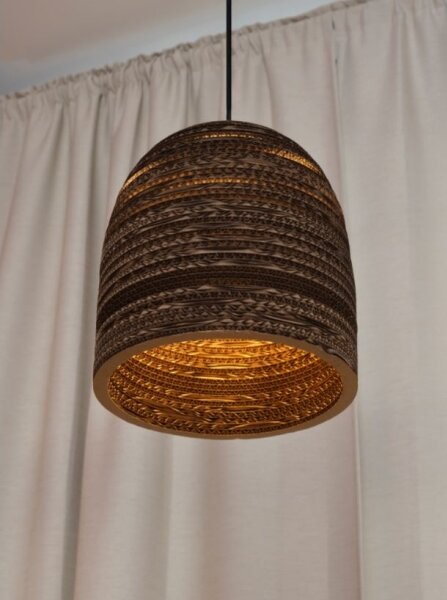 Ledvance - Luster na lanku DECOR CARDBOARD 1xE27/15W/230V pr. 25 cm