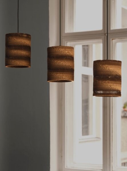 Ledvance - Luster na lanku DECOR CARDBOARD 3xE27/15W/230V
