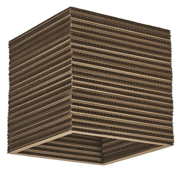 Ledvance - Stropné svietidlo DECOR CARDBOARD 1xE27/15W/230V 25x25 cm