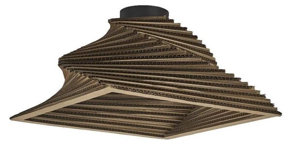 Ledvance - Stropné svietidlo DECOR CARDBOARD 1xE27/15W/230V 40x40 cm