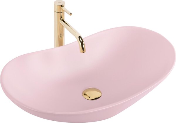 Nadstavbové Umývadlo REA ROYAL Pink