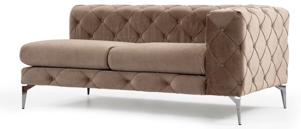 Hanah Home Štvormiestna pohovka Como 344 cm tmavo krémová