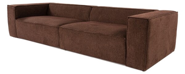 Hanah Home Štvormiestna pohovka Lora 300 cm hnedá