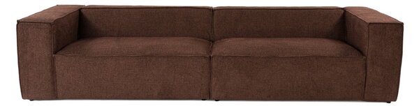 Hanah Home Štvormiestna pohovka Lora 300 cm hnedá