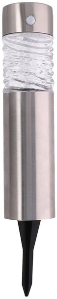 Grundig Solárne záhradné osvetlenie - Super LED - 44,5 x 7,5 cm - detektor pohybu - IP44 - sklo so vzorom - so zemným hrotom