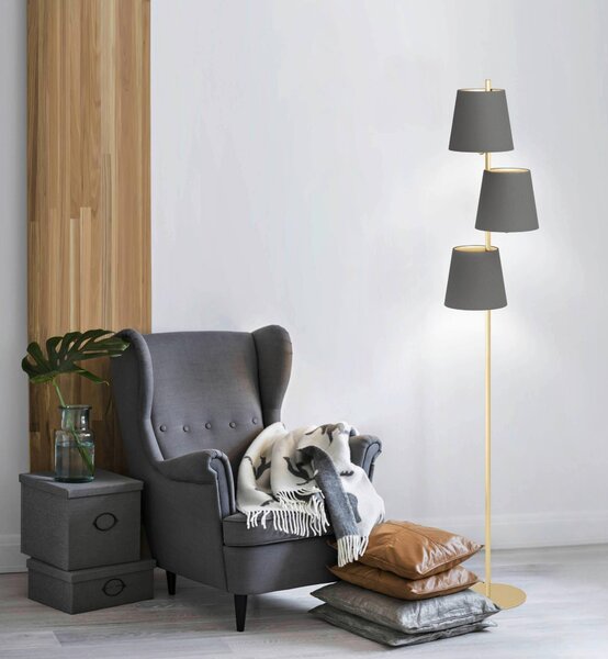 STOJACIA LAMPA, 32/167 cm Eglo - Online Only bytové doplnky, Online Only