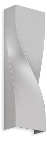 Telefunken 312704TF-LED Vonkajšie nástenné svietidlo 2xLED/5,5W/230V IP44 strieborná