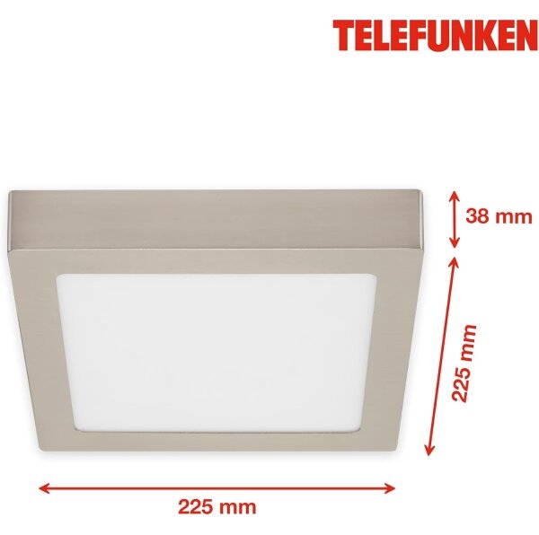 Telefunken 309602TF - LED RGBW Stropné svietidlo LED/18W/230V 2700-6500K WiFi
