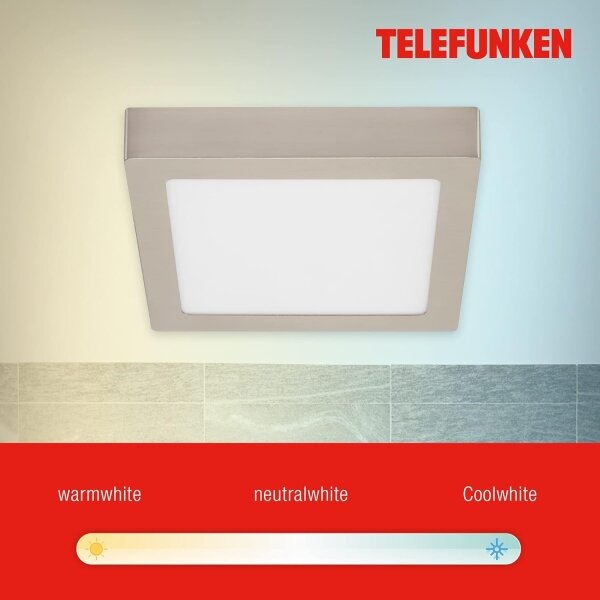 Telefunken 309602TF - LED RGBW Stropné svietidlo LED/18W/230V 2700-6500K WiFi