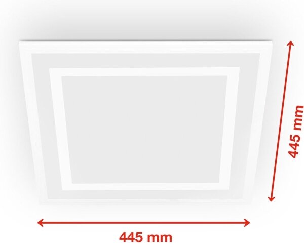 Telefunken 318806TF - LED RGBW Stmievateľné stropné svietidlo LED/24W/230V + DO