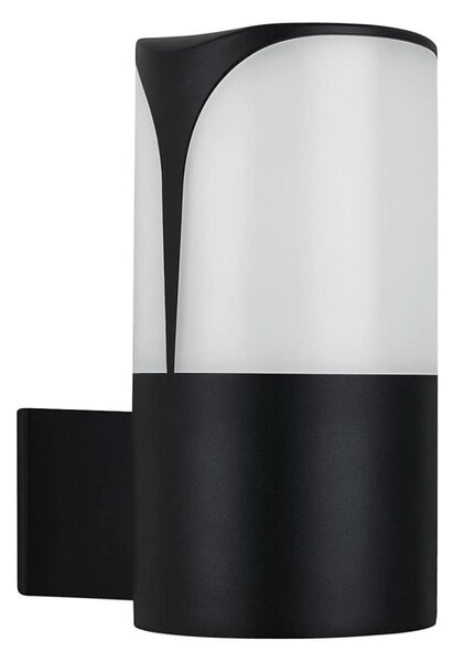 Telefunken 320305TF - Vonkajšie nástenné svietidlo 1xE27/12W/230V IP44 čierna