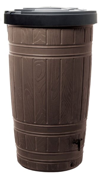 Prosperplast Sud na dážďovú vodu WOODMAN tm.hnedý 265l