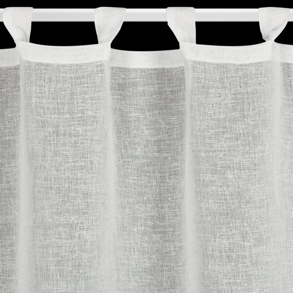 Metráž VIANOČNÁ VITRÁŽKOVÁ ZÁCLONA 3 90X150CM NA PÚTKACH