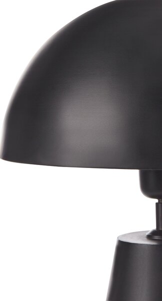 Stolná lampa čierna kovová železo moderný minimalistický štýl obývacia izba spálňa