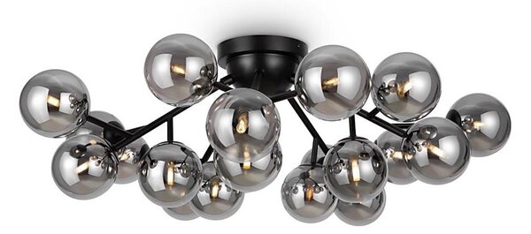 Maytoni MOD545CL-20B - Prisadený luster DALLAS 20xG9/28W/230V čierna