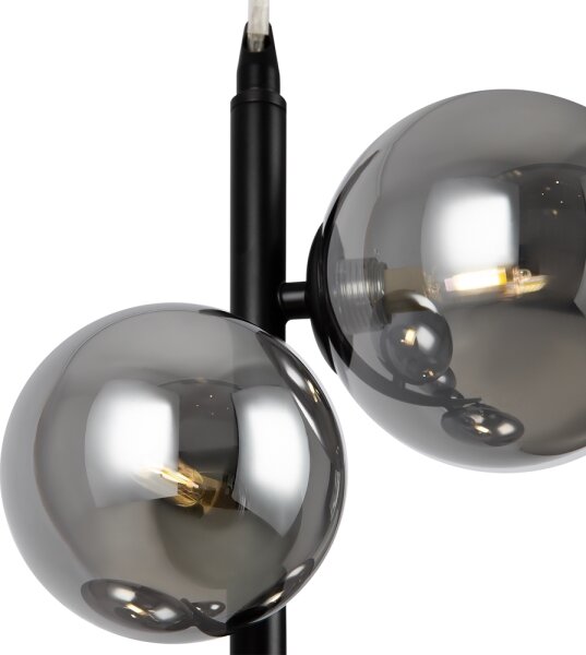 Maytoni MOD545PL-06B - Luster na lanku DALLAS 6xG9/28W/230V čierna