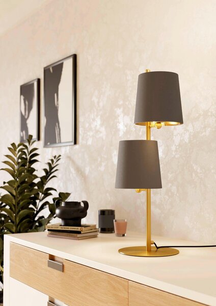 STOLNÁ LAMPA, E27, 26/60,5 cm Eglo - Online Only bytové doplnky, Online Only