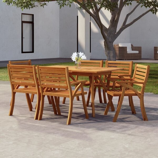 Maison Exclusive - Záhradný stôl 150x90x75 cm z masívneho dreva akácie