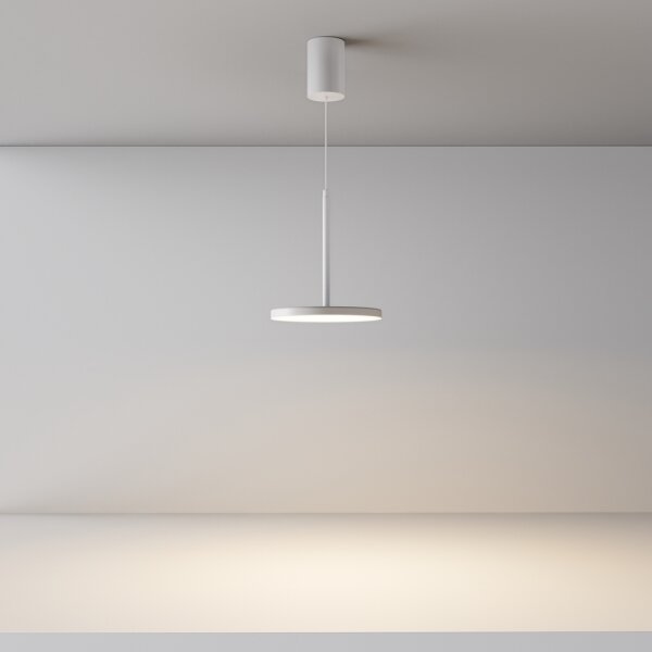 Maytoni P076PL-L12W3K-W - LED Luster na lanku PLATO LED/12W/230V 3000K biela