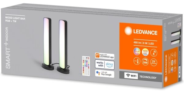 Ledvance - SADA 2x LED RGBW Stmievateľná stolná lampa MOOD LIGHT LED/4W/230V + DO